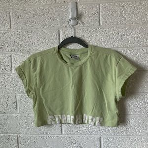 Gym Shark Fraction Crop Top